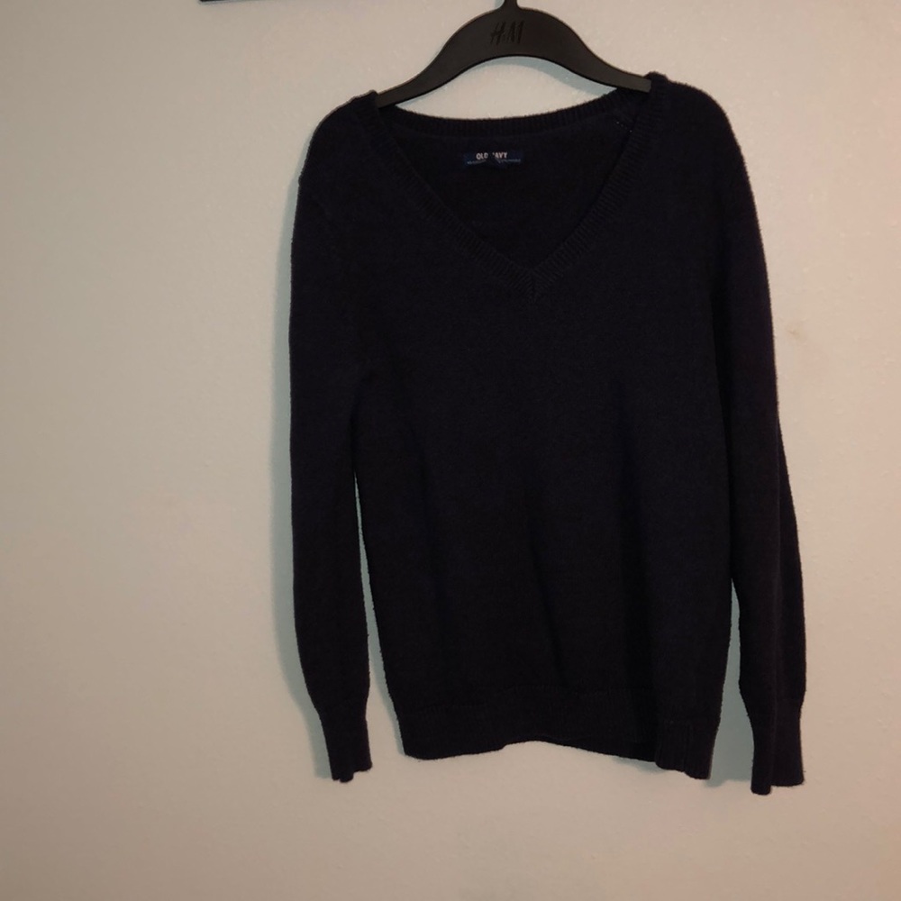 Navy blue sweater
